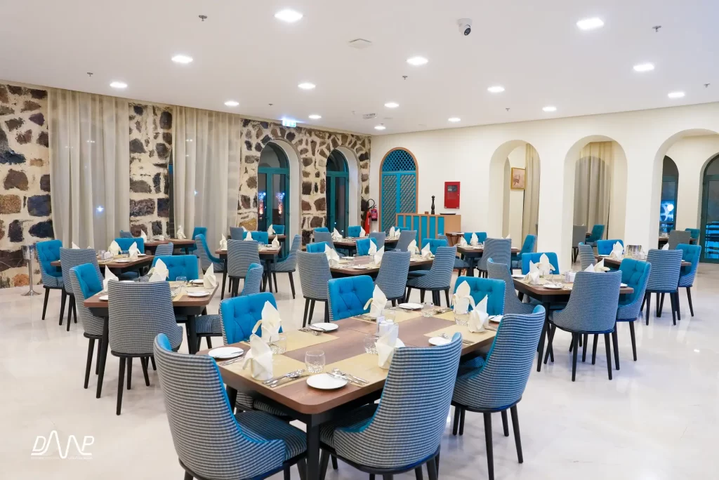Dining at dibba resort